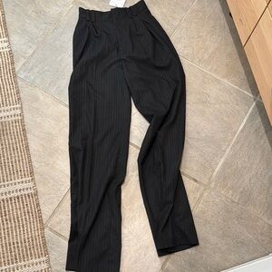 Le prive women’s Black Pinstripe Pants